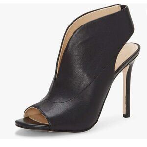 YDN Black Chic Slingback Peep Toe High Heel Sandals Ankle Boots Cutout Shoe